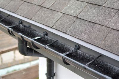 Gutter Covers on a Residential Home